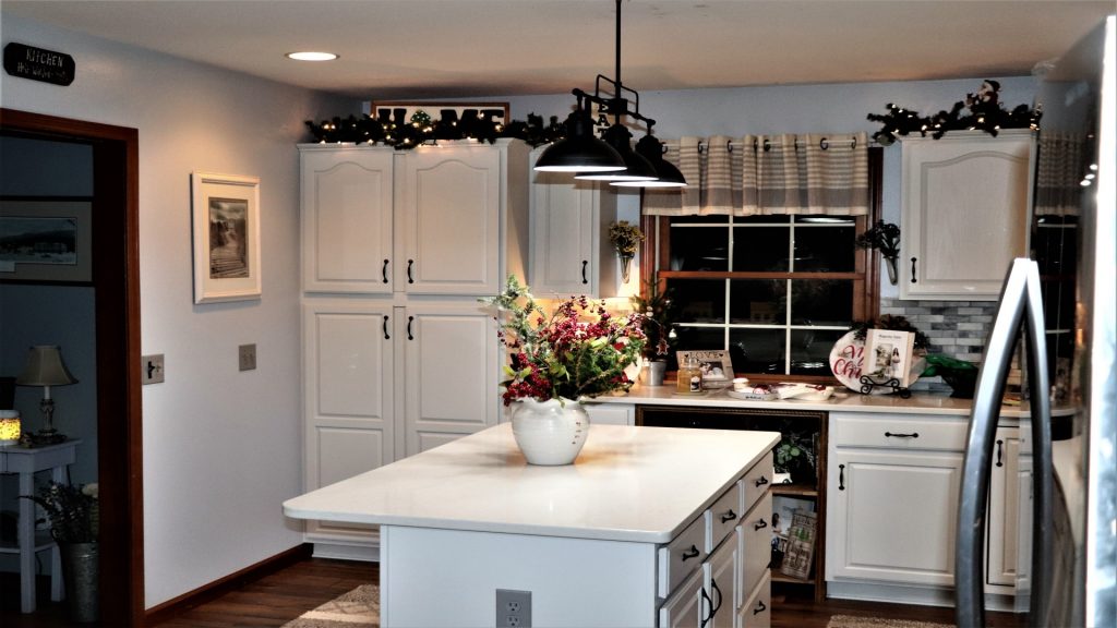 Kitchen Remodel Quartz Island