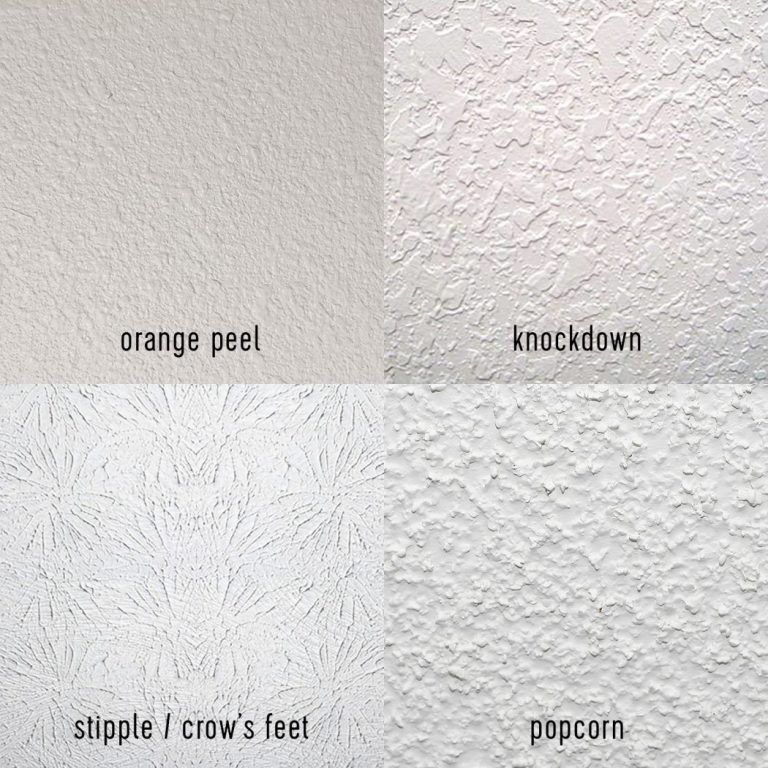 Ceiling Texture Comparison